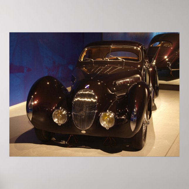 Poster Carro Clássico (Frente)