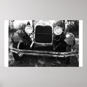 Póster Carro clássico velho