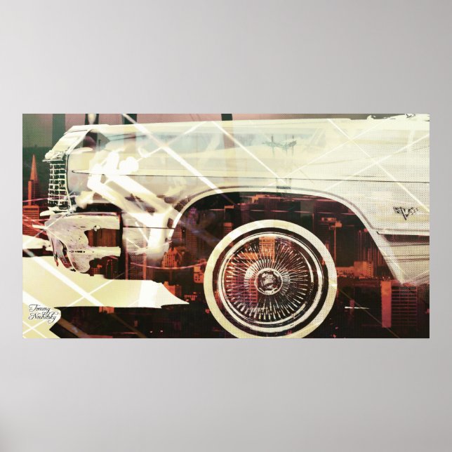 Poster carro da cidade (Frente)