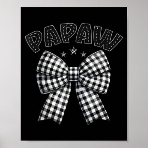 Poster Carro de corrida de aniversário da família Papaw t
