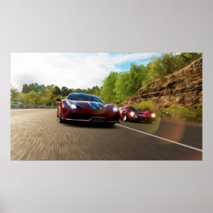 Poster Carro de esportes