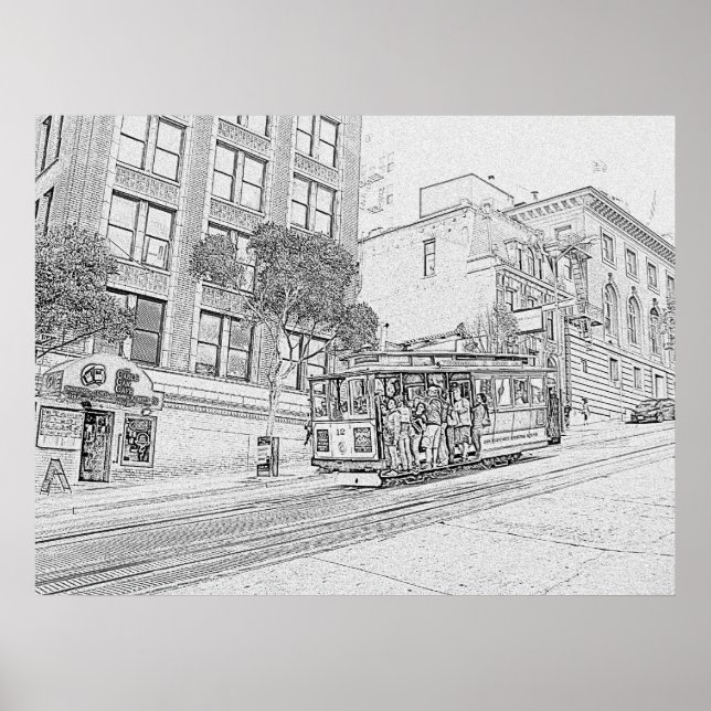 Póster Carro do cabo (Frente)