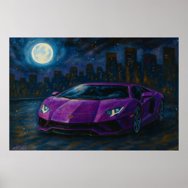 Poster Carro Eclipse Urbano