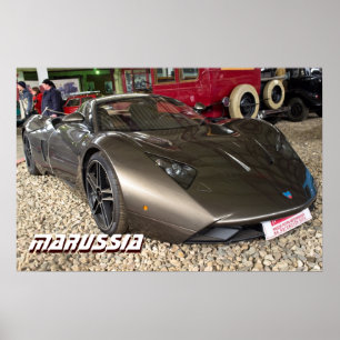 Póster Carro esportivo russo Marussia