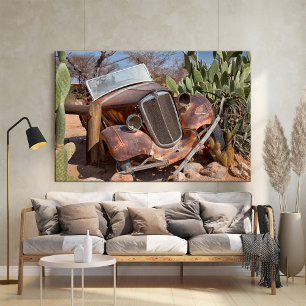 Poster Carro-lixo russo na Namíbia Foto Solitaire