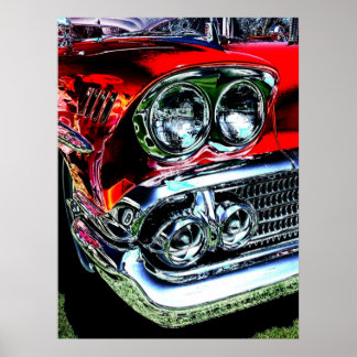 Poster Carro Muscular