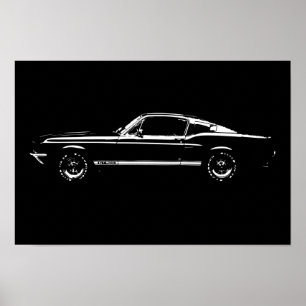 Poster Carro Mustang