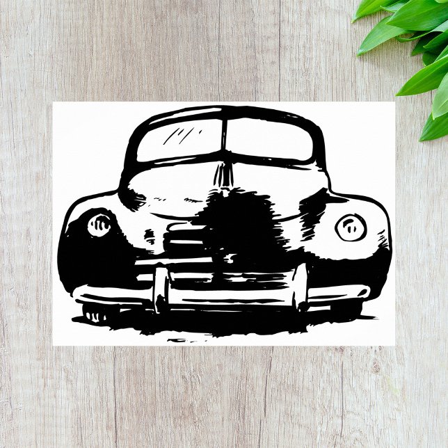 Poster Carro Retro (Criador carregado)