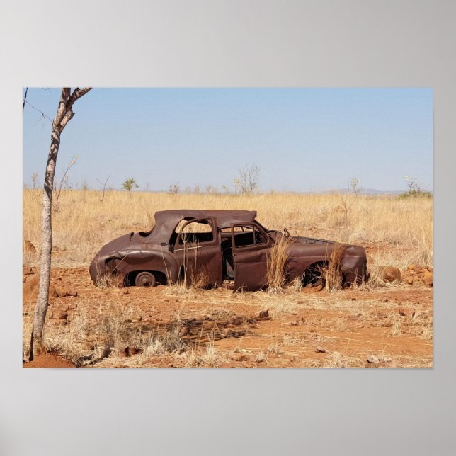 Poster Carro Rusty (Frente)