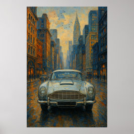 Poster Carro Sonho de Velocidade