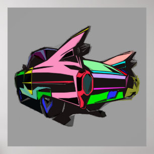 Poster carro velho