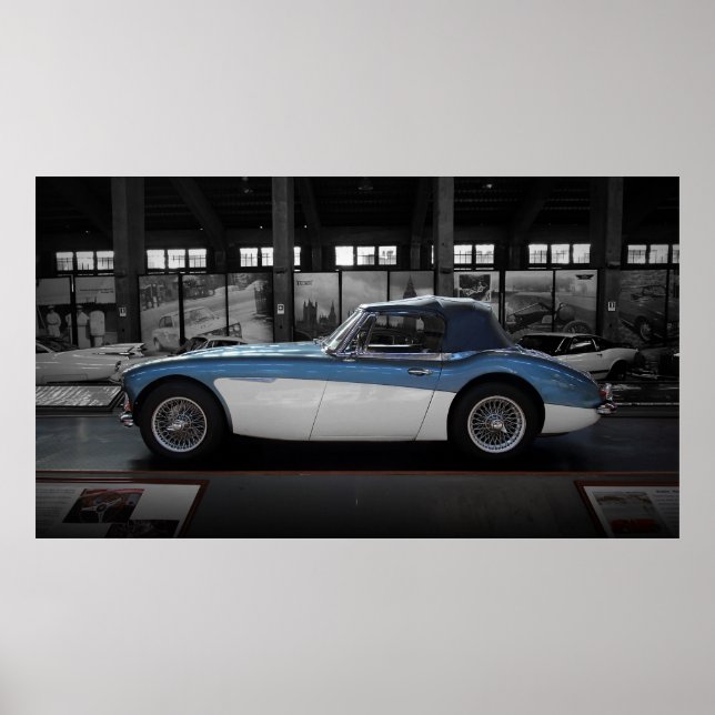 Poster Carro vintage (Frente)