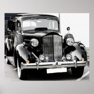 Póster Carro vintage