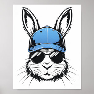 Poster Carroça Coelhinha Bonita Gles Camisa Boné Dia de P