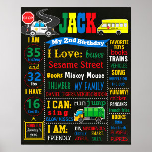 Poster Carros de Transporte e Caminhão - Marco de Anivers
