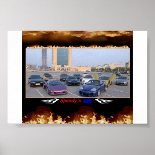Póster carros dos speedys