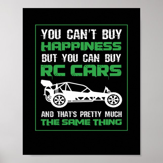 Poster Carros RC Felizes Iguais (Frente)