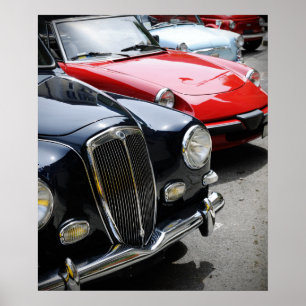 Póster Carros vintage