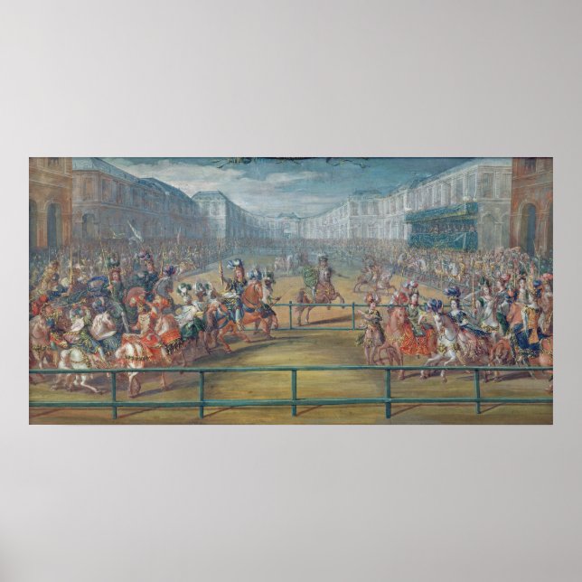 Póster Carrossel da Amazônia em 1682 (Frente)