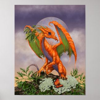 Póster Carrot Dragon 11x14 (4x6 e superior)