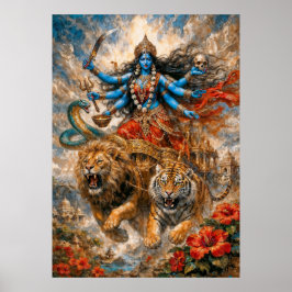 Poster Carruagem Divina Kali