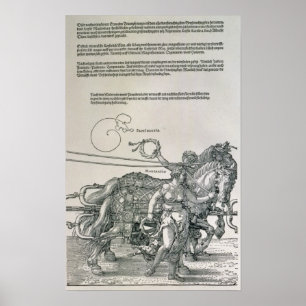 Póster Carruagem Triunfal do Imperador Maximiliano I