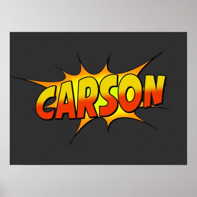 Poster Carson (Frente)