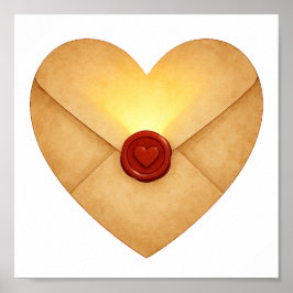 Poster Carta de amor