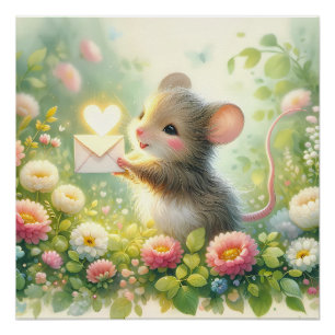 Póster Carta de Amor do Rato da Cabana Prado