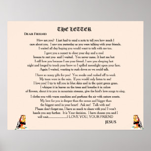 POSTER CARTA DE JESUS