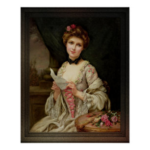 Póster Carta do Amor por Francois Martin-Kavel