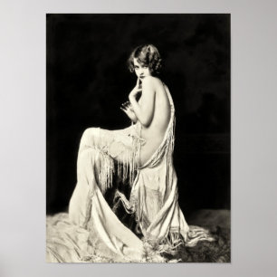 Poster Cartão adiantado do francês dos 1900s