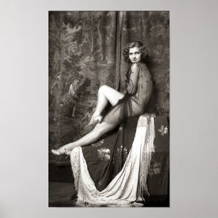 Poster Cartão adiantado do francês dos 1900s