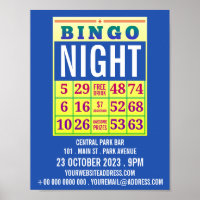 Cartão Bingo, Publicidade Noturna Bingo