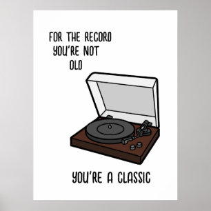 Poster Cartão de Aniversário Cartão de aniversário engraç