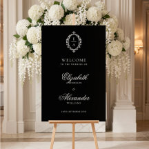 Cartão de Boas-Vindas de Casamento Vintage Oval Cr