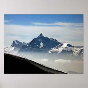 Poster Cartão de Férias da França Pointe Percee Morzin