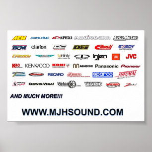 Poster cartão de linha