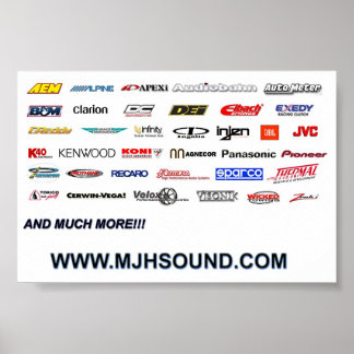 Poster cartão de linha