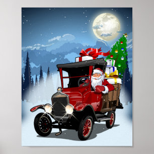 Poster Cartão de Natal de Saudação