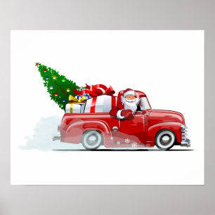 Poster Cartão de Natal Saudável