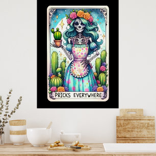 Poster Cartão de Tarô De Todos Os Lugares