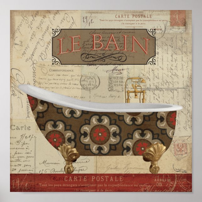 Póster Cartão-postal Bath (Frente)