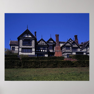 Poster Cartão-postal Bramall Hall Cheshire