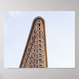 Poster Cartão postal de construção flatiron