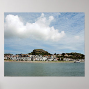 Poster Cartão postal Deganwy North Wales