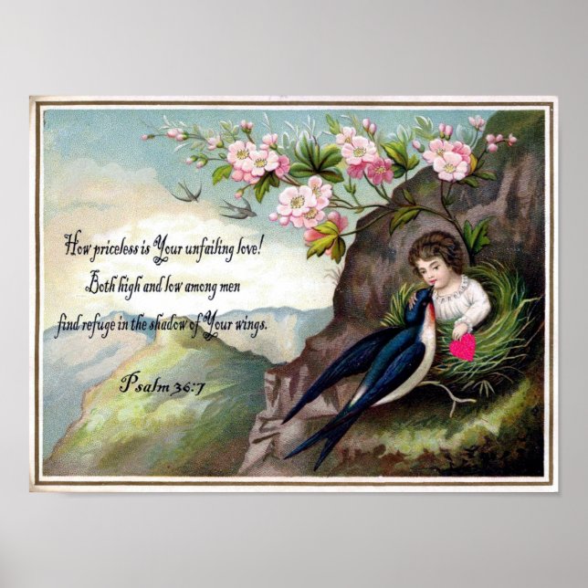 Poster Cartão postal do Namorados Vintage (Frente)