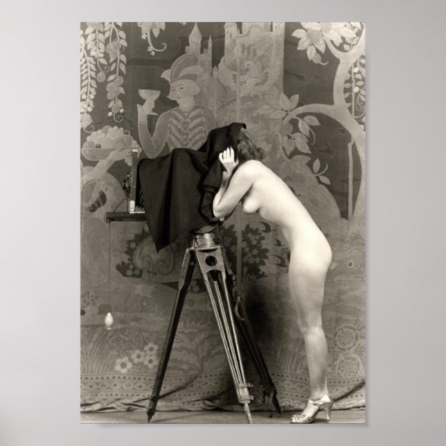 Poster Cartão postal francês no início dos anos 1900 (Frente)