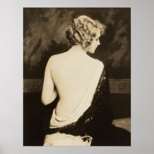 Poster Cartão postal francês no início dos anos 1900