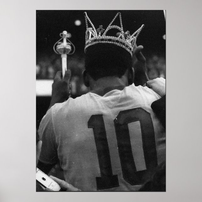 Poster Cartão Postal King Pelé - 1940-2022 (Frente)